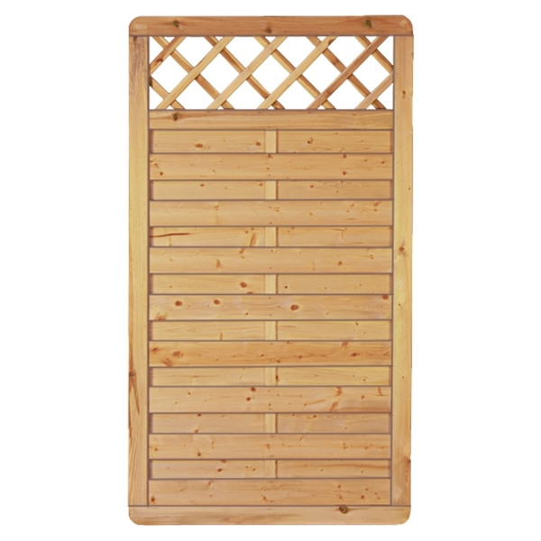 T&J Avantgarde-Serie Ranki, 100 x 180 cm, kdi-grün, Rahmen 45/68 mm, Lamellen glatt, 23922