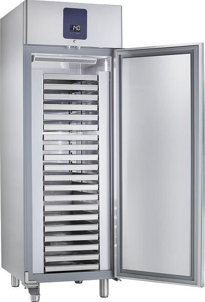 KBS Pralinenkühlschrank P 700, Edelstahl Gewerbekühlschrank, 169070