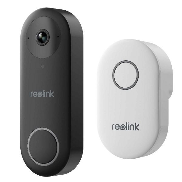 REOLINK D340P Video Doorbell PoE intelligente 2K+ 5 MP Video-Türklingel mit Gong, rld34p