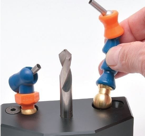 Loc-Line Messing-Kugeladapter 14mm mit NPT-Gewinde 1/8", L41497