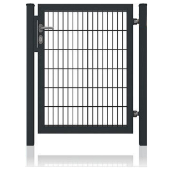 FA-Bausysteme Gartentor voll Rahmen Moosgrün Höhe 1200 mm Breite 1000 mm, 47794