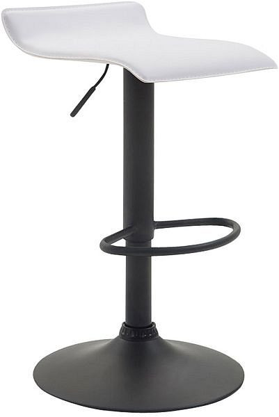 CLP Barhocker Dyn V2 Kunstleder schwarz, weiß, 315298