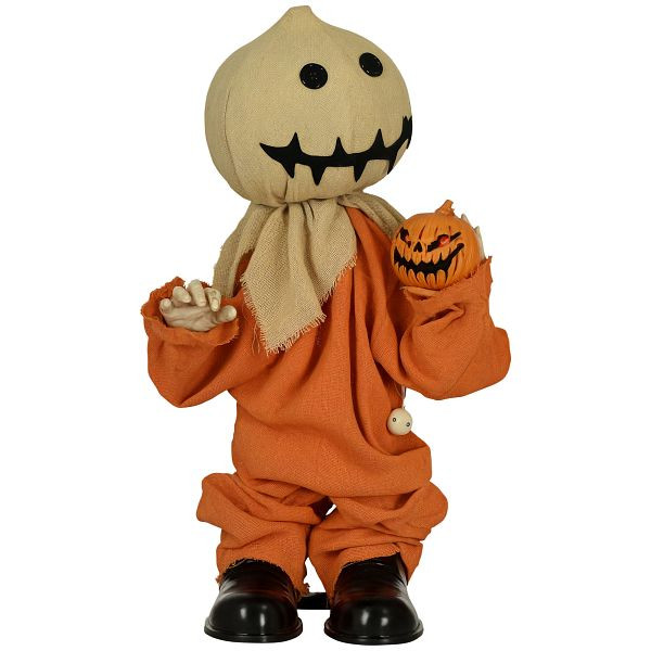 HOMCOM Vogelscheuche Halloween-Dekoration, beweglich, macht Geräusche, batteriebetrieben, 844-688V00OG