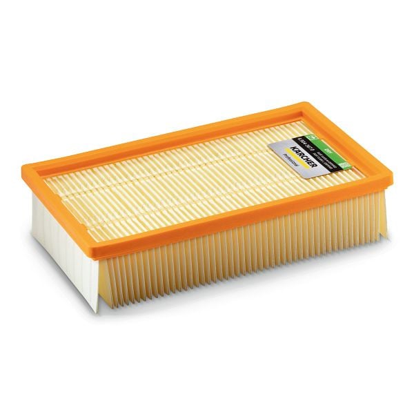 Kärcher Flachfilter nur für Ersatz Kärcher, Papier, Staubklasse M geprüft, 6.904-367.0