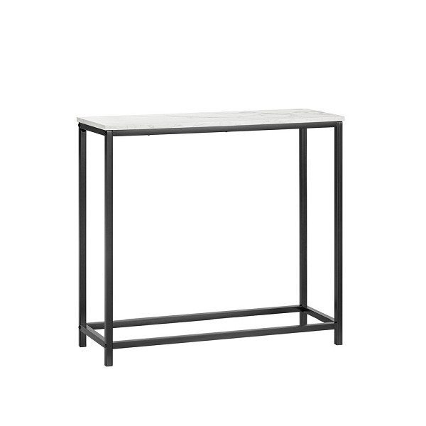 SoBuy Konsolentisch Flur Schwarz 80x30x75 cm, Vintage, FSB29-SCH