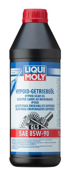 LIQUI MOLY Hypoid-Getriebeöl (GL5) SAE 85W-90, Dose Kunststoff, VE: 1 Liter, 1035
