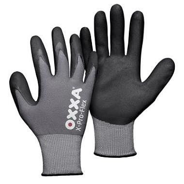 OXXA Handschuh X-Pro-Flex 51-290, schwarz/grau, VE: 12 Paar, Größe: 10, 15129010