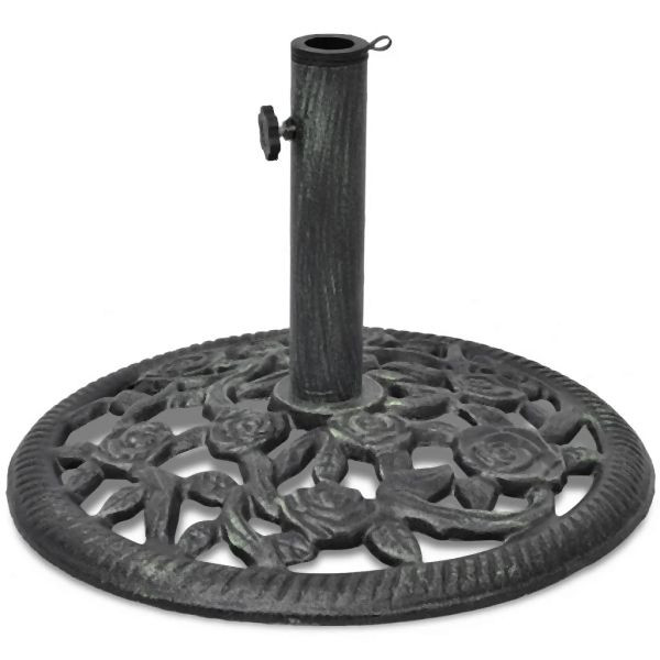 vidaXL Sonnenschirmständer Gusseisen 12 kg 48 cm, 42171