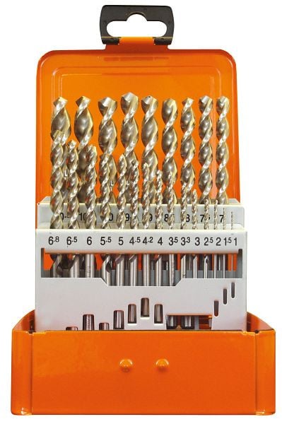 Projahn Bohrerkassette HSS-Co Typ UF-L 24 teilig 1-10,5/0,5 mm, 60343