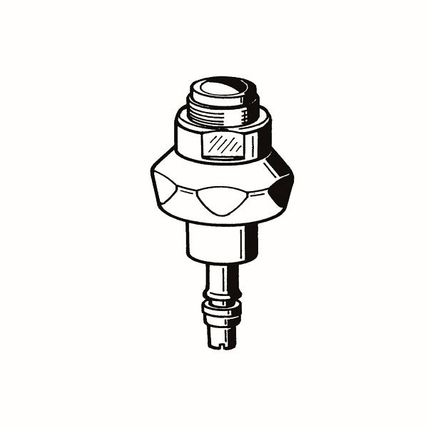 KWC Oberteil, DN15, für Knieventil, 2000104397, 7612982002977