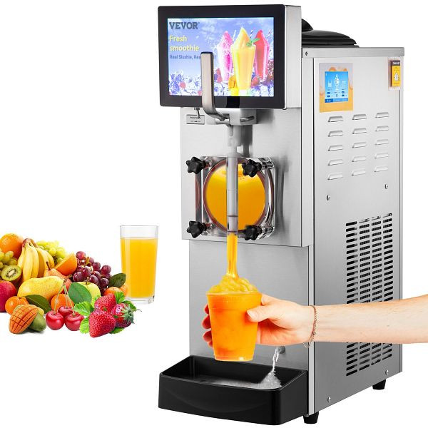 VEVOR 8L Kommerziell Slusheis Maschine Eismaschine Slushy 1200W Slushgerät, FBXXRJYSGOC8LEQEXV2