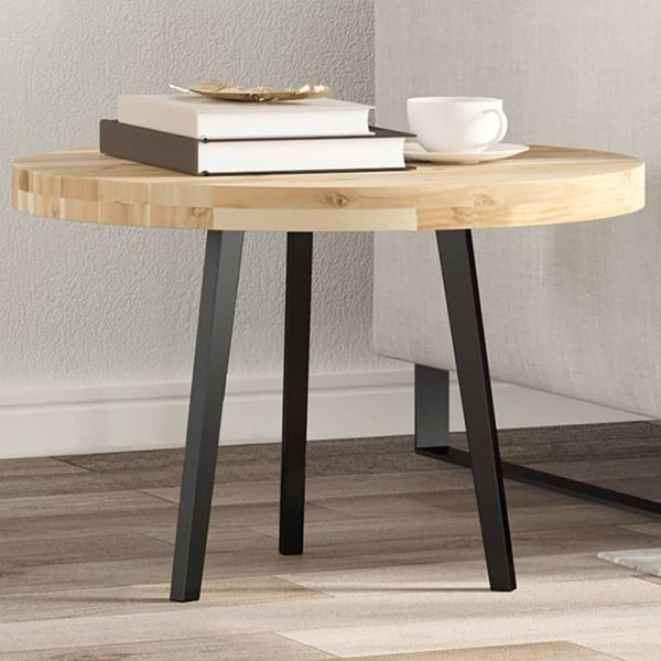 vidaXL Tischplatte Rund Ø60x4 cm Massivholz Akazie, 4008690