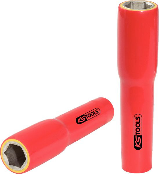 KS Tools 1/2" Stecknuss mit Schutzisolierung, XL, 13mm, 145mm, 117.1371