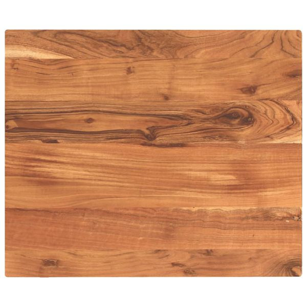 vidaXL Tischplatte 60x50x3,8 cm Rechteckig Massivholz Akazie, 370980