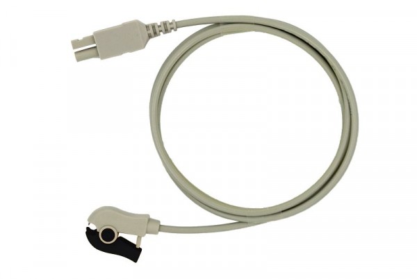 Golmed EKG-Einzelleitung zum Philips-Stecksystem, 100 cm, Schwarz, 7-9-S1,5 SW