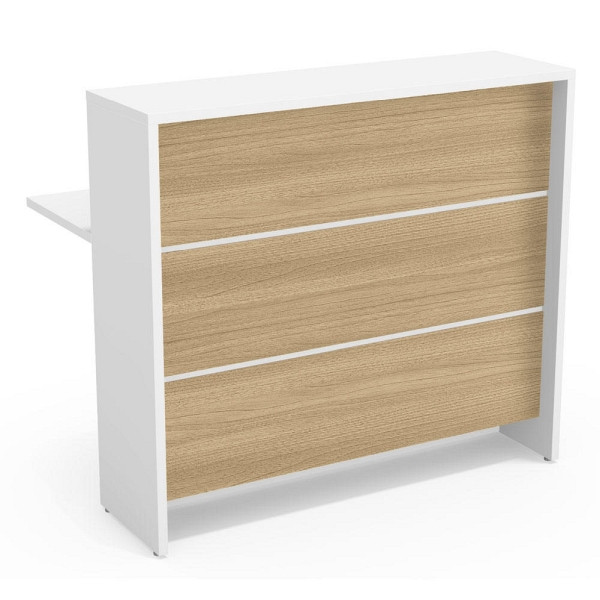 Deskin Thekenelement ELINUS, Nussdekor, B 1200 x T 780 x H 1085 mm, 257932