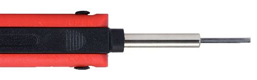 KS Tools Entriegelungswerkzeug für Flachstecker/Flachsteckhülsen 5,8 mm (AMP Tyco ST), 150.1273