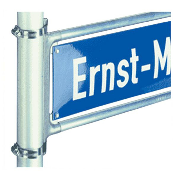 Stein HGS Halterung für Straßennamenschilder, Alu-Steckrahmen, 150x750 mm, sh2-148750