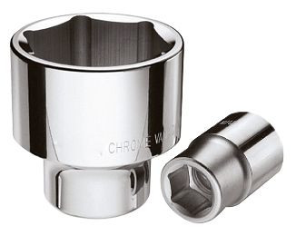 Kraftwerk 3/4" Steckschlüssel-Einsatz 19 mm, Länge: 50 mm, 400190