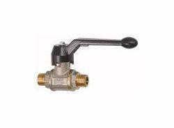 Riegler Kugelhahn mit Handhebel, Außen/Außengewinde, 103286