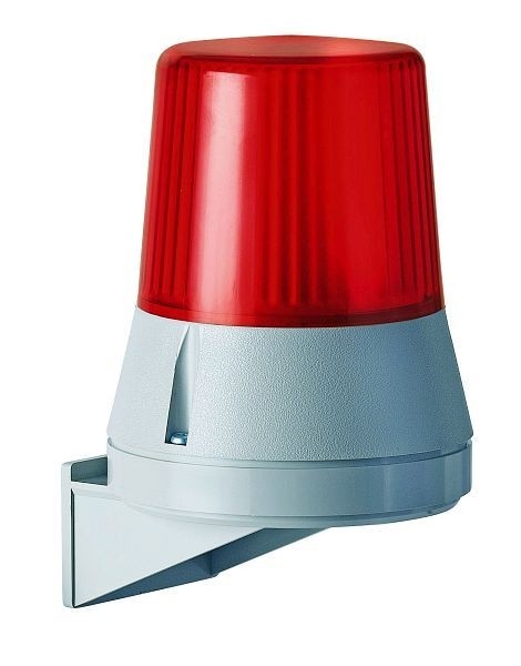 WERMA Blitzleuchte Wandmontage 12VDC RD- rot, 835.152.54