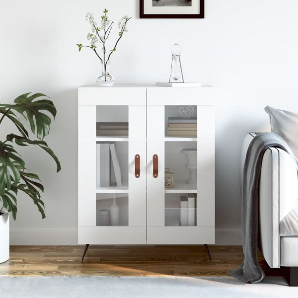 vidaXL Sideboard Weiß 69,5x34x90 cm Holzwerkstoff, 827756