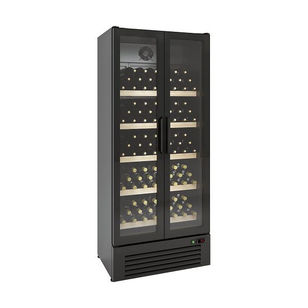 Vaiotec TOPLINE 500 Weinkühlschrank Schwarz, 333 Liter, Breite: 750 mm, 11686