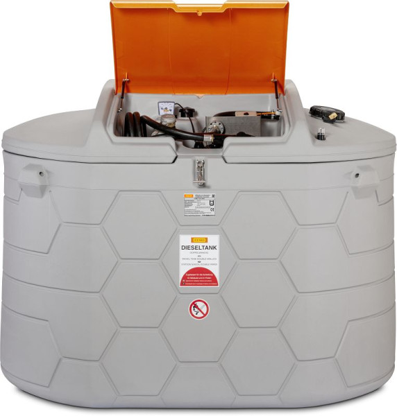 Cemo CUBE-Dieseltank Outdoor fastfill 3500 l komplett, 11978