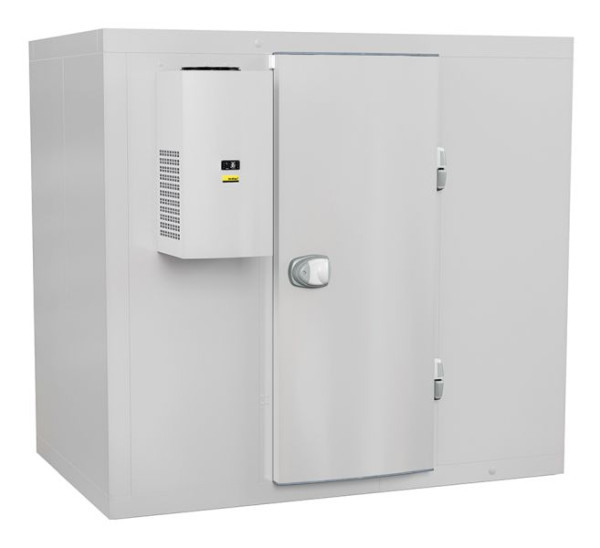 NordCap Tiefkühlzelle mit Paneelboden, Z 294-234-TK mit Aggregat + Bodenbelüftungsbalken, 46710703023-AB