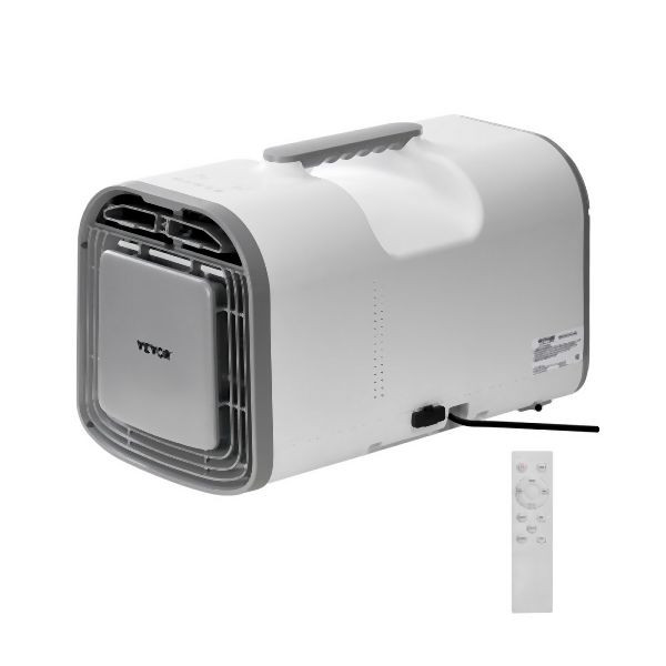 VEVOR Tragbare Klimaanlage 4250BTU Klimagerät DC24V/AC Kühler Camping 510x270x315mm, BXSLYKD4000BZZ5B5V2