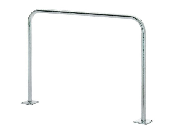 Growi U-Bügel, feuerverzinkt, als Anbindebügel, 48,3mm mit Bodenplatten, 10059970