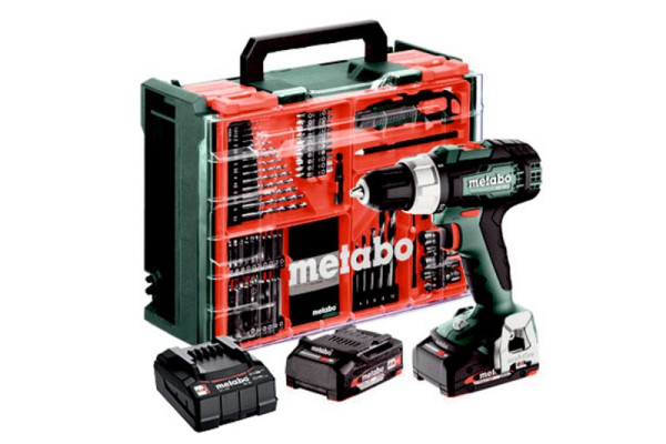 metabo Akku-Bohrschrauber BS 18 L Set Kunststoffkoffer, 614051710