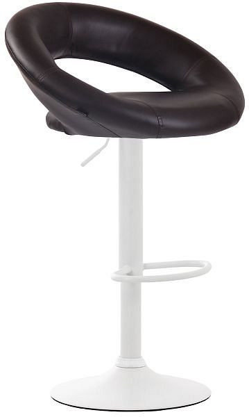 CLP Barhocker Olinda Kunstleder weiß, braun, 315775