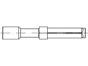 ART 88688 FISCHER-Porenbetonanker Stahl galvanisch verzinkt, FPX M 6 -I VE=S (25 Stück)