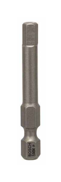 Bosch Schrauberbit Extra-Hart HEX 5, 49 mm, 3er-Pack, VE: 5 Stück, 2607001734