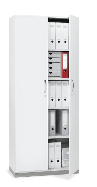 Deskin Flügeltürenschränke MULTI M pro, Dekor weiß, B 1000 x H 1890 x T 420 mm, 294439