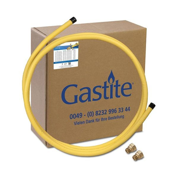 Gastite Starterset DN32 x 5 mit 2 DN32-AG Flexible Gasleitung, 132471