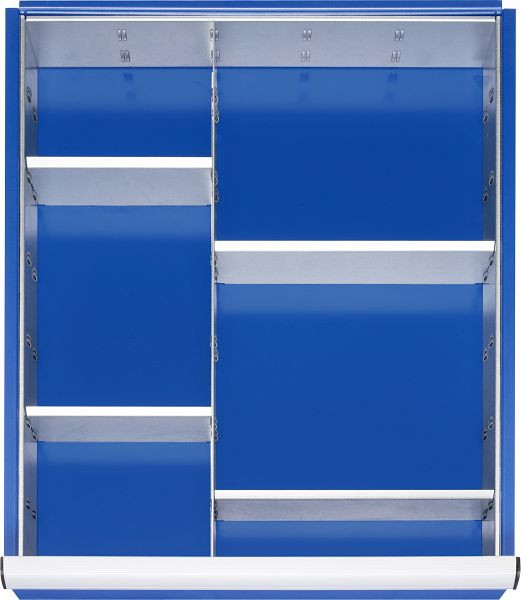 RAU Einteilungssortiment, für Schublade Höhe 180-360 mm, 1 Trenn- und 4 Steckwände, 09-200-14