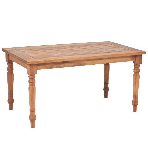 vidaXL Batavia Couchtisch Kolonialstil Teak 90 x 50 x 45 cm, 43059