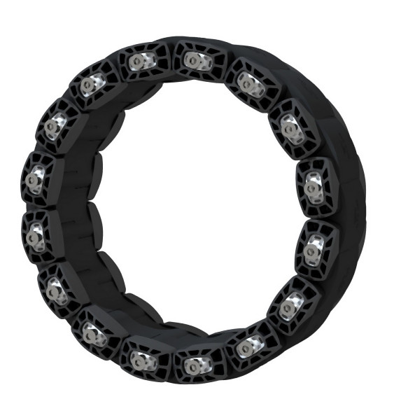 Hauff Gliederkette modulare Rohrdichtung, Anzahl Segmente: 8, Typ: GKD360, 3030427468