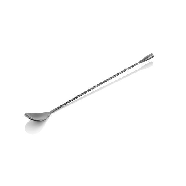 WAS Barlöffel Twisted Classic NOCTURN, 30 cm, gun metal, Chromnickelstahl 18/8, 8317039