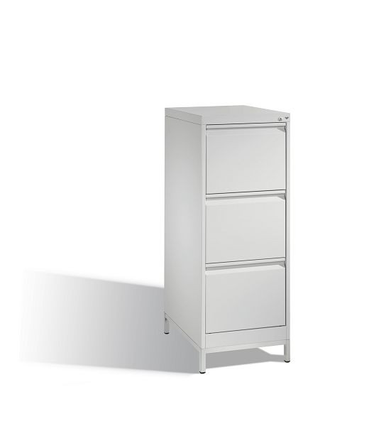 C+P Hängeregistraturschrank Acurado, H1045xB433xT590mm, Farbe: Lichtgrau, Griffleiste, 12423-311 S10079