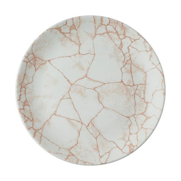 Churchill Studio Prints Kintsugi Evolve Coupe-Teller, Koralle, 260 mm, VE: 12 Stück, CX678