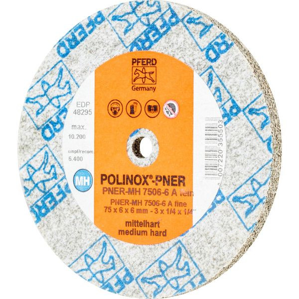 Pferd POLINOX-Kompaktschleifrad PNER-MH 7506-6 A F, VE: 5 Stück, 44691222