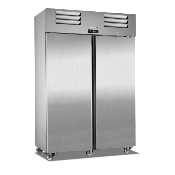 Marecos Excel line Edelstahl 1400 Liter GN 2/1 Kühlschrank mit Umluftkühlung, 221.011