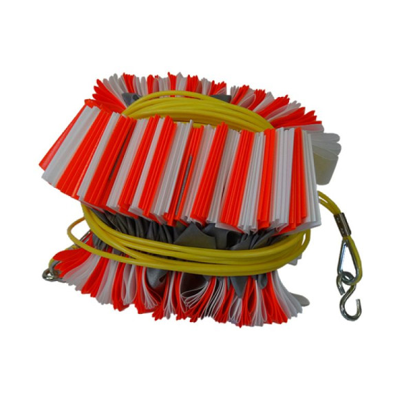 Stein HGS Absperrgirlande mit Reflexbändern, ausziehbar bis 6 m / 0,5 kg, 35082