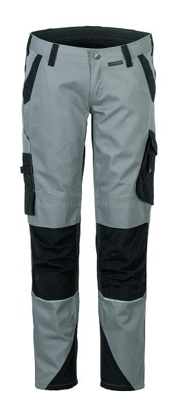 Planam Norit Damen Bundhose, zink/schwarz, Größe 38, 6416038