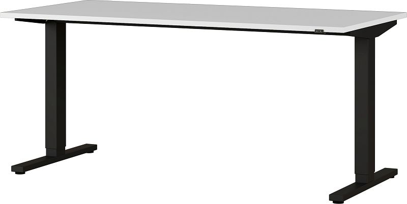 versandkostenfrei Schreibtisch höhenverstellbar 4242-581 160 4242 GERMANIA Preise elektrisch Breite Auswahl kaufen: Schwarz/Lichtgrau große cm günstige günstig online
