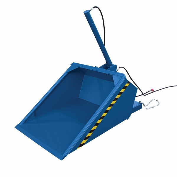 Eichinger Industrie Schaufel mit hydraulischer Kippvorrichtung, 1000 kg, 1000 Liter, enzianblau, 20611200000097