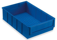 Produktbild von DENIOS Regalkasten classic-line A1-B, PP, 185 x 300 x 81 mm, blau, VE: 8 Stück, 265153 DENIOS Regalkasten classic-line A1-B, PP, 185 x 300 x 81 mm, blau, VE: 8 Stück, 265153
